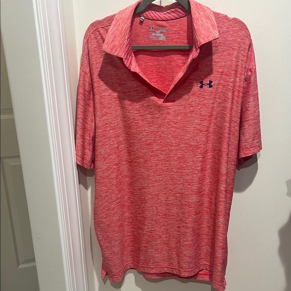 Men's under armour golf polo EUC